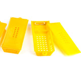 Maxbell 6x Beekeeping Honey Entrance Feeder + 10x Queen Bee Cage Catcher Beekeeper New