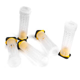 Maxbell 5 Queen Bee Roller Rearing Cages Holder+5 Clip Queen Bee Catcher Beekeeping Tool