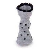 Maxbell Maxbell Black Dots Pet Dog Puppy Cat Shoes Slippers Non-Slip Socks with Paw Prints M