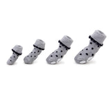 Maxbell Maxbell Black Dots Pet Dog Puppy Cat Shoes Slippers Non-Slip Socks with Paw Prints M