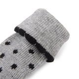 Maxbell Maxbell Black Dots Pet Dog Puppy Cat Shoes Slippers Non-Slip Socks with Paw Prints L