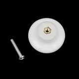 Maxbell 1 x Pastoral  Ceramic Cabinet Wardrobe Cupboard Knob Pull Handle