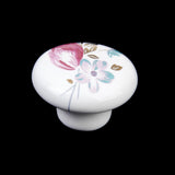 Maxbell 1 x Pastoral  Ceramic Cabinet Wardrobe Cupboard Knob Pull Handle