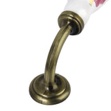 Maxbell 4 x Pastoral  Ceramic Cabinet Cupboard Retro Drawer Pull Handle