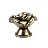 Maxbell Antique Bronze Rose Cabinet Drawer Furniture Door knob Handle Pull Hardware - Aladdin Shoppers