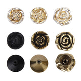 Maxbell Antique Bronze Rose Cabinet Drawer Furniture Door knob Handle Pull Hardware - Aladdin Shoppers