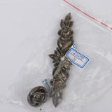 Maxbell 2 x Bronze Rose Flower Cabinet Drawer Furniture Door knob Handle Pull Hardware