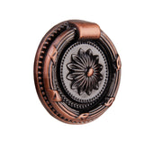 Maxbell 2x Red Bronze Round Cabinet Door Drawer Wardrobe Pull Ring Handle Knobs Dia 35mm