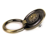 Maxbell 10x Antique Bronze Cabinet Door Drawer Wardrobe Pull Ring Handle Knob Dia 55mm