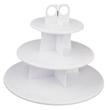 Maxbell 3-Tier 42 Holes Plastics Cake Pop   Cupcake Display Stand