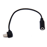 Mini USB Microphone Adapter Cable Cord for Gopro Hero4/ 3/ 3+