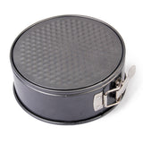 10 Pcs Cheesecake Baking Pan 7" Cake Mold Bakeware Nonstick Leak-Proof Black