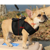 Maxbell Maxbell Breathable Mesh Pet Puppy Dog Walking Collar Chest Strap Harness Black S
