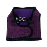 Maxbell Maxbell Soft Breathable Mesh Quick Release Buckle High Strength D-Ring Dog Harness Safety Equipment Pet Supplies Purple XS