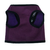 Maxbell Maxbell Breathable Mesh Pet Puppy Dog Walking Collar Chest Strap Harness Purple L