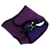 Maxbell Maxbell Breathable Mesh Pet Puppy Dog Walking Collar Chest Strap Harness Purple L