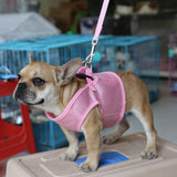 Maxbell Maxbell Soft Mesh Breathable High Strength D-Ring Dog Harness Safety Equipment Pet Supplies Pink XS