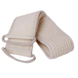 Maxbell Bath Terry Cloth Back Strap Shower Sponge Scrubber+Loofah Terry Cloth Bath Back Strap Shower Sponge Scrubber