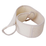 Maxbell Bath Terry Cloth Back Strap Shower Sponge Scrubber+Loofah Terry Cloth Bath Back Strap Shower Sponge Scrubber