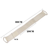 Maxbell Bath Terry Cloth Back Strap Shower Sponge Scrubber+Loofah Terry Cloth Bath Back Strap Shower Sponge Scrubber