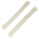 Maxbell Bath Terry Cloth Back Strap Shower Sponge Scrubber+Loofah Terry Cloth Bath Back Strap Shower Sponge Scrubber