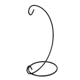 Maxbell 7xWhite/Black Iron Hanging Plant Stand Holder Landscaping Garden Black 23cm