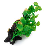 Maxbell Maxbell Simulation Aquatic Plastic Plants Stump Aquarium Ornament Decorations
