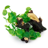 Maxbell Maxbell Simulation Aquatic Plastic Plants Stump Aquarium Ornament Decorations