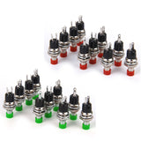 Maxbell 9x10 x Mini Momentary Push Button Switch for Model Railway Hobby Green