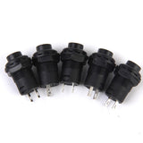 Maxbell 8x10 x Car Boat Locking Dash OFF-ON Push Button Switch Black