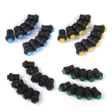 Maxbell 8x10 x Car Boat Locking Dash OFF-ON Push Button Switch Black