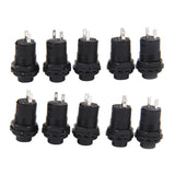 Maxbell 8x10 x Car Boat Locking Dash OFF-ON Push Button Switch Black