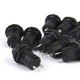 Maxbell 8x10 x Car Boat Locking Dash OFF-ON Push Button Switch Black