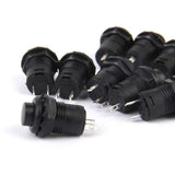 Maxbell 8x10 x Car Boat Locking Dash OFF-ON Push Button Switch Black