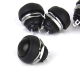 Maxbell 20pcs Momentary OFF-(ON) Push Button Horn Switch for Boat/Car Waterproof 4 Color