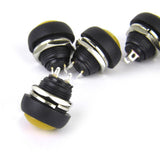 Maxbell 25x Momentary Push Button Horn Switch OFF (ON) for Car Dashboard Boat Waterproof