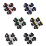 Maxbell 20pcs Momentary OFF-(ON) Push Button Horn Switch for Boat/Car Waterproof 4 Color