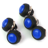 Maxbell 20pcs Momentary OFF-(ON) Push Button Horn Switch for Boat/Car Waterproof 4 Color