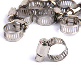 Maxbell 30x Adjustable Car Fuel Petrol Pipe Hose Clips Stainless Spring Clamp 8-19mm