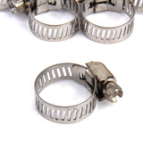 Maxbell 30x Adjustable Car Fuel Petrol Pipe Hose Clips Stainless Spring Clamp 8-19mm