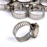 Maxbell 30x Adjustable Car Fuel Petrol Pipe Hose Clips Stainless Spring Clamp 8-19mm
