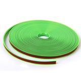 Maxbell Motorcycle Car Wheel Hub Tire Rims Stickers Decal Decorative Strip Green