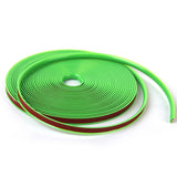 Maxbell Motorcycle Car Wheel Hub Tire Rims Stickers Decal Decorative Strip Green