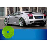 Maxbell Motorcycle Car Wheel Hub Tire Rims Stickers Decal Decorative Strip Green