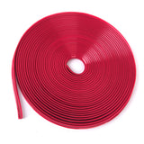 Maxbell Car Bike Wheel Hub Tire Rims Stickers Decal Decorative Strip Rose Red
