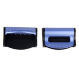 Maxbell 2 x Car Seatbelt Clip Safety Seat Belt Buckle Adjuster Support Blue