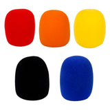 Maxbell 5 Pcs Studio Microphone Foam Mic Shield Cover for KTV/Home Blue