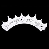 Maxbell Hollow Out Crown Pattern Cake Paper Wrap Cupcake Wrapper Wedding Decor 12Pcs