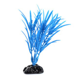 Maxbell Maxbell Plastic Glow In The Dark Artificial Grass Fish Tank Aquarium Decoration Blue 35mm