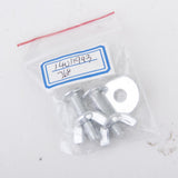 Maxbell 4xRetaining ScrewFitting Screws for Bird House Cages Parrot Breeding Box